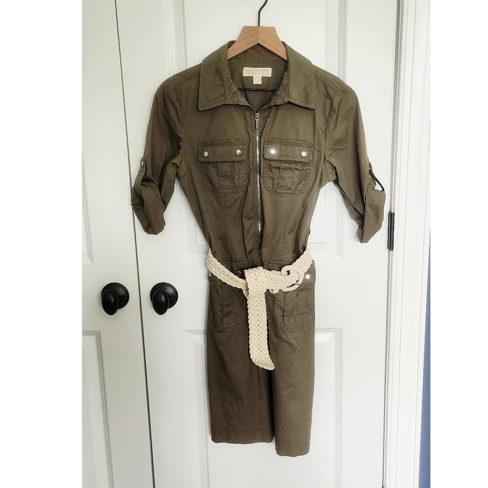 Michael Kors Military Dress - Picture 6 of 13